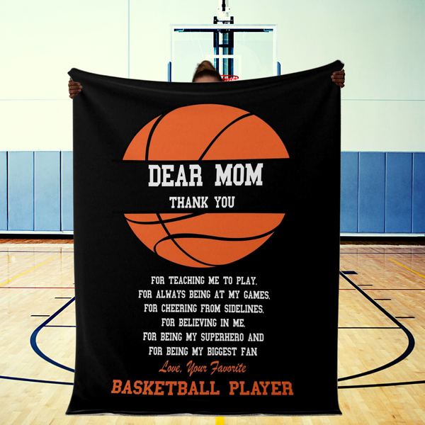 Dear Mom Baseball Blanket  Mother's Day Or Christmas Gift For Proud B –  LifeMomma